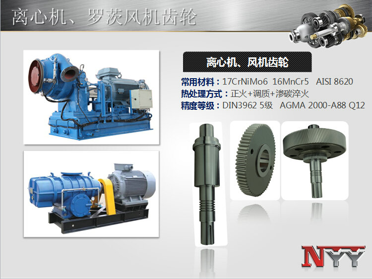 離心機(jī)、風(fēng)機(jī)齒輪